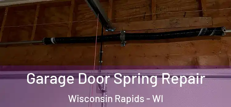  Garage Door Spring Repair Wisconsin Rapids - WI